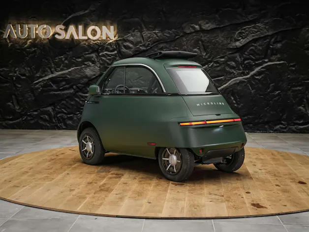 Micro Microlino Competizione 10.5 kWh Medium Range *SOFORT Verfügbar*Werksgarantie*London Grün Matt*