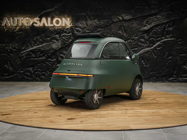 Micro Microlino Competizione 10.5 kWh Medium Range *SOFORT Verfügbar*Werksgarantie*London Grün Matt*