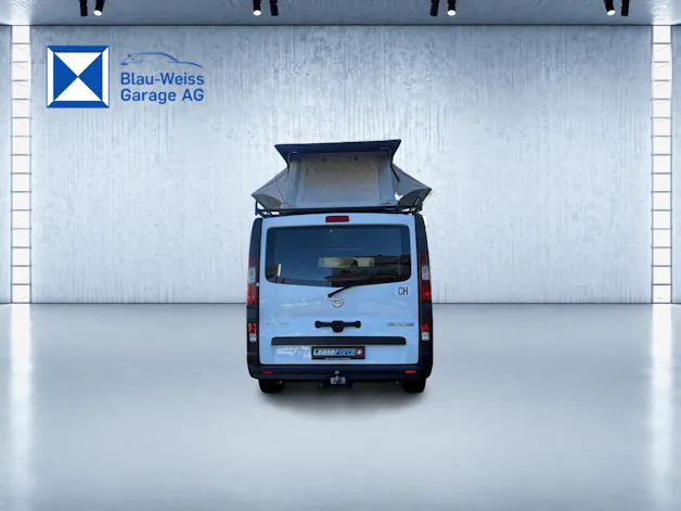 OPEL Vivaro Camper mit Durchstieg ins Dachzelt