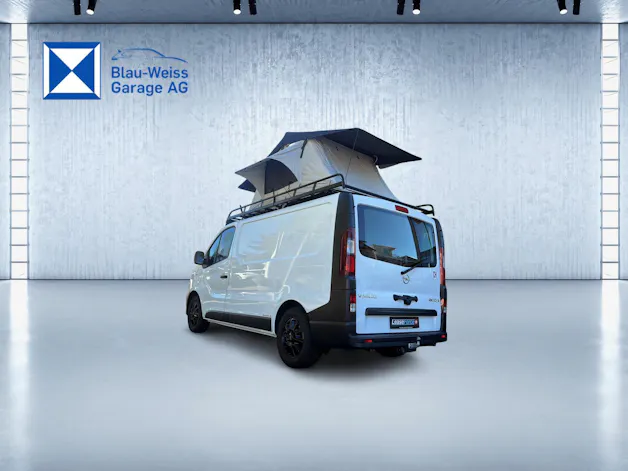 OPEL Vivaro Camper mit Durchstieg ins Dachzelt