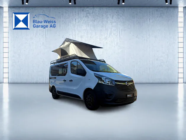 OPEL Vivaro Camper mit Durchstieg ins Dachzelt
