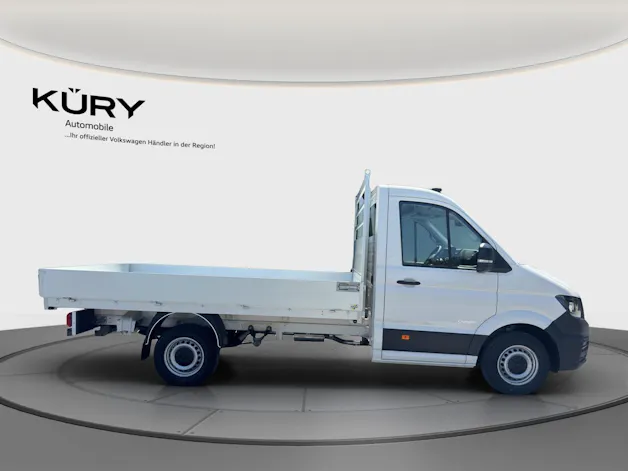 VW Crafter 35 2.0 TDI Kipp./Prits./Koffer+Heb. Champion L3