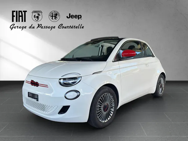 FIAT 500 C electric 87 kW Red