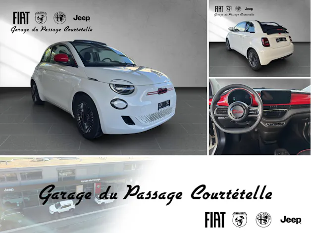 FIAT 500 C electric 87 kW Red