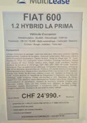FIAT 600 1.2 Hybrid La Prima