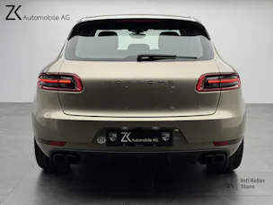 PORSCHE Macan Turbo V6 400PS Palladium Metallic PDK / 360° Kamera / BOSE Soundsystem / Panoramadach / Leder / KW-Gewindefahrwerk /