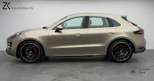 PORSCHE Macan Turbo V6 400PS Palladium Metallic PDK / 360° Kamera / BOSE Soundsystem / Panoramadach / Leder / KW-Gewindefahrwerk /