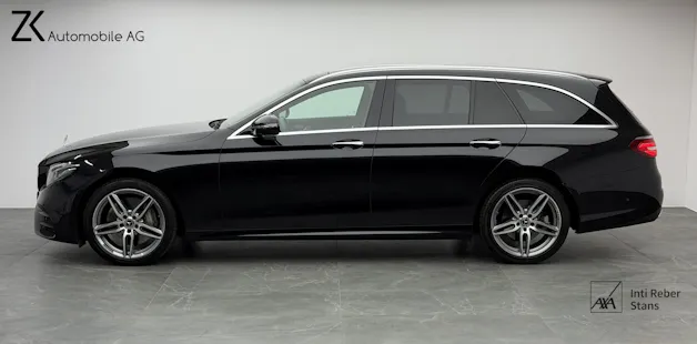 MERCEDES-BENZ E 400 d AMG Line 4Matic 340PS Obsidian Black Metallic 9G-Tronic / 360° Kamera / Panoramadach / Leder / Burmester Soundsystem /