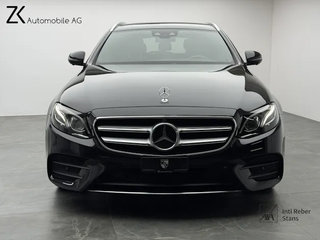 MERCEDES-BENZ E 400 d AMG Line 4Matic 340PS Obsidian Black Metallic 9G-Tronic / 360° Kamera / Panoramadach / Leder / Burmester Soundsystem /