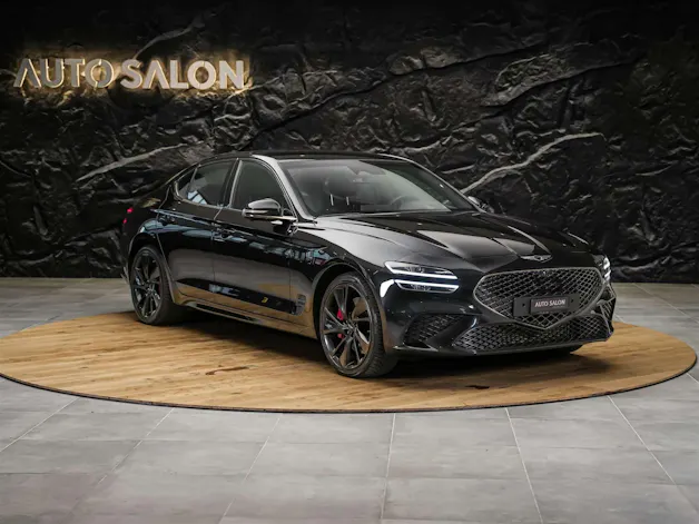 Genesis G70 2.0 TGDI Sport AT8 AWD *ALL BLACK*Werksgarantie*Lenkradheizung*Sitzbelüftung*Head-Up*