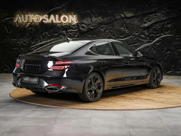 Genesis G70 2.0 TGDI Sport AT8 AWD *ALL BLACK*Werksgarantie*Lenkradheizung*Sitzbelüftung*Head-Up*