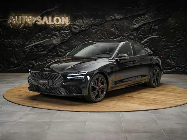 Genesis G70 2.0 TGDI Sport AT8 AWD *ALL BLACK*Werksgarantie*Lenkradheizung*Sitzbelüftung*Head-Up*