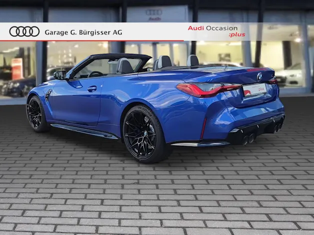BMW M4 Cabrio Competition M xDrive Portimo Blau Metallic