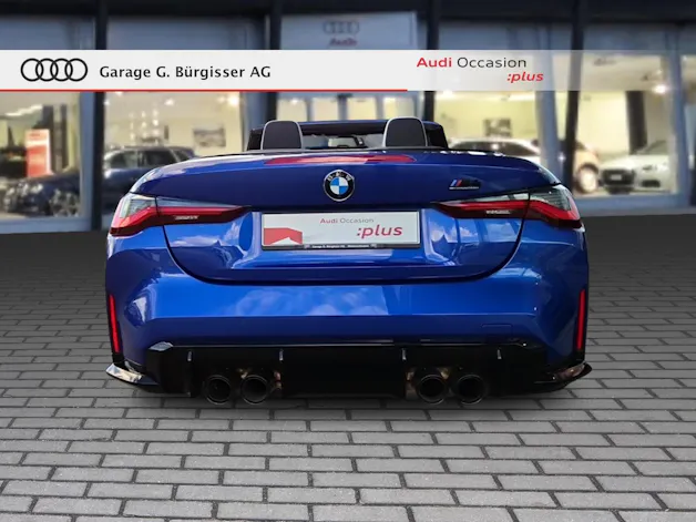 BMW M4 Cabrio Competition M xDrive Portimo Blau Metallic