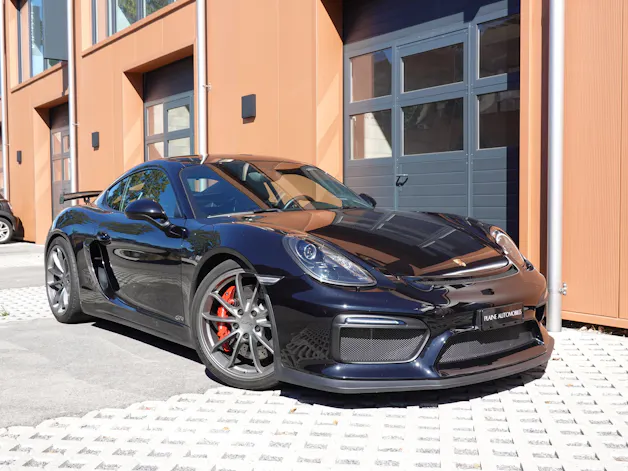 PORSCHE Cayman GT4 - "CH Auto * Porsche Approved 05.28 * Pack Clubsport * Pack Sport Chrono * Sièges 918 * Alcantara * Phares LED"