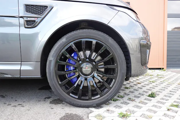 Land Rover Range Rover Sport 5.0 V8 SVR MANSORY "*CH Auto * Kit MANSORY - "Carbon * Toit Ouvrant * Son Meridian * Head-Up Display * Caméra"