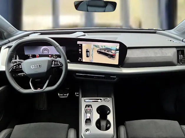 AUDI Q4 Sportback e-tron quattro performance Swiss Ski Tamboragrau Metallic