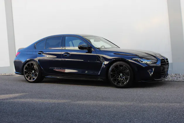 BMW M3 Competition M xDrive Individual Tansanitblau Metallic 🎉1.88%-LEASINGAKTION🎉