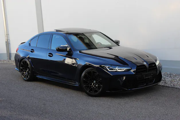 BMW M3 Competition M xDrive Individual Tansanitblau Metallic 🎉1.88%-LEASINGAKTION🎉
