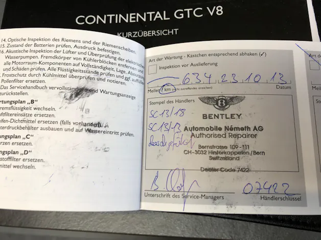 BENTLEY Continental GTC 4.0 V8