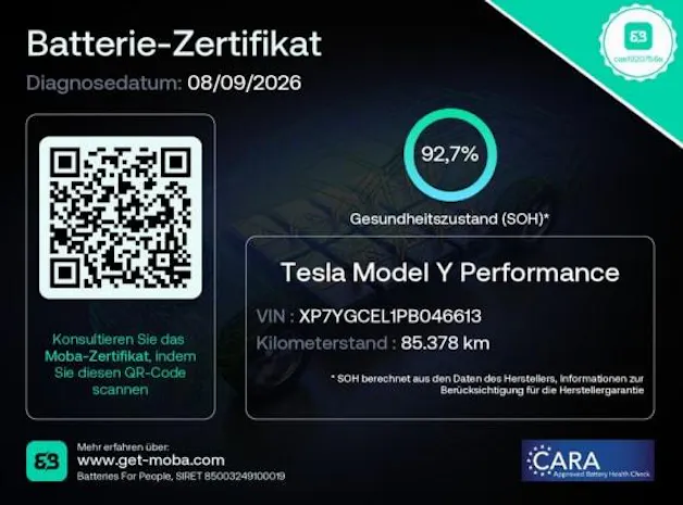 Tesla Model Y Performance
