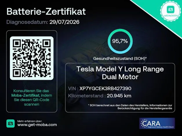 Tesla Model Y Long Range All-Wheel Drive