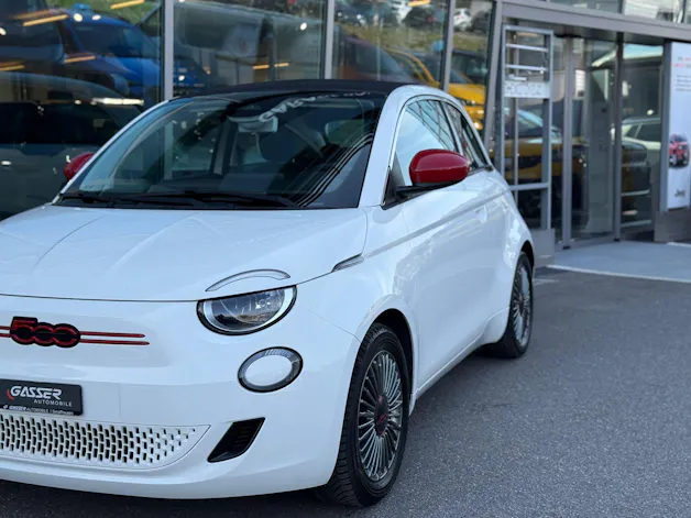 FIAT 500 C electric 87 kW Red