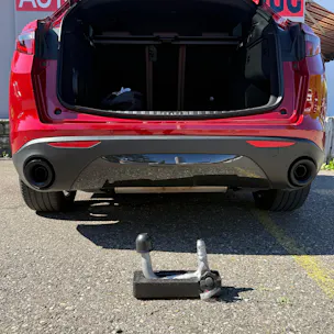 ALFA ROMEO Stelvio 2.0 Sport Q4 Automatic *PANORAMA-DACH - LEDER BRAUN - ROT MET - ANHÄNGERKUPPLUNG*