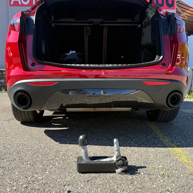 ALFA ROMEO Stelvio 2.0 Sport Q4 Automatic *PANORAMA-DACH - LEDER BRAUN - ROT MET - ANHÄNGERKUPPLUNG*