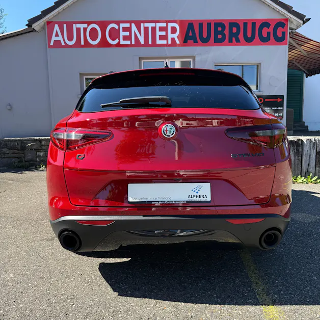 ALFA ROMEO Stelvio 2.0 Sport Q4 Automatic *PANORAMA-DACH - LEDER BRAUN - ROT MET - ANHÄNGERKUPPLUNG*