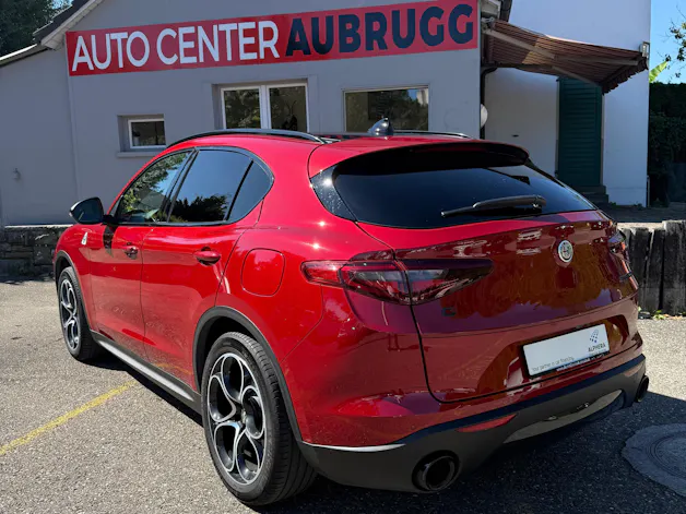 ALFA ROMEO Stelvio 2.0 Sport Q4 Automatic *PANORAMA-DACH - LEDER BRAUN - ROT MET - ANHÄNGERKUPPLUNG*