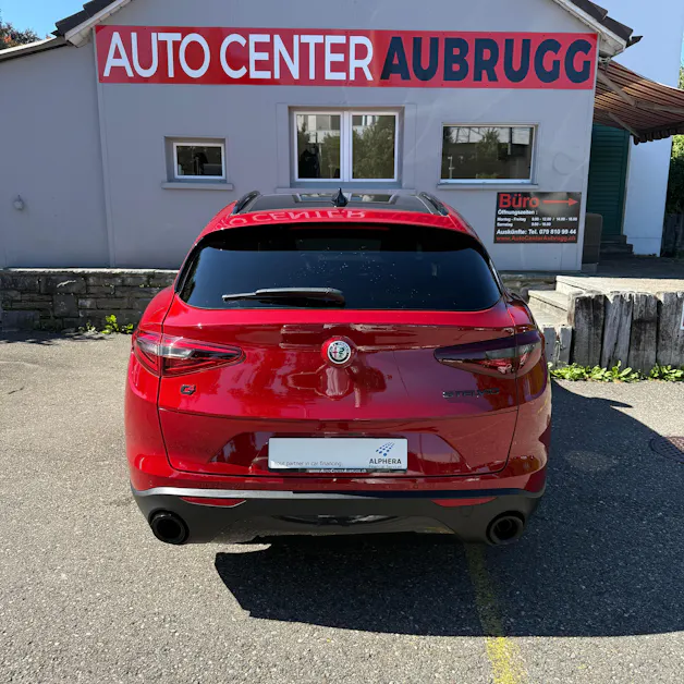 ALFA ROMEO Stelvio 2.0 Sport Q4 Automatic *PANORAMA-DACH - LEDER BRAUN - ROT MET - ANHÄNGERKUPPLUNG*