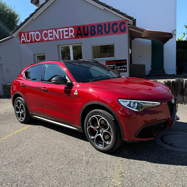 ALFA ROMEO Stelvio 2.0 Sport Q4 Automatic *PANORAMA-DACH - LEDER BRAUN - ROT MET - ANHÄNGERKUPPLUNG*