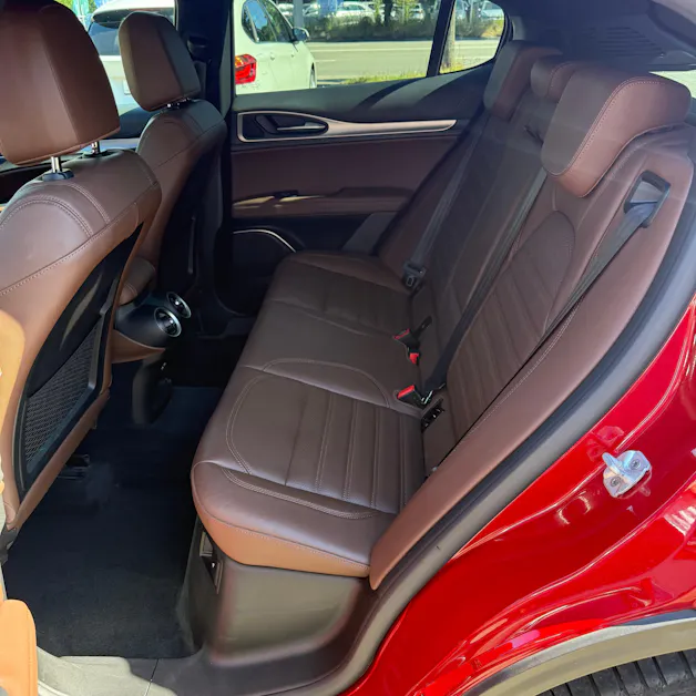 ALFA ROMEO Stelvio 2.0 Sport Q4 Automatic *PANORAMA-DACH - LEDER BRAUN - ROT MET - ANHÄNGERKUPPLUNG*