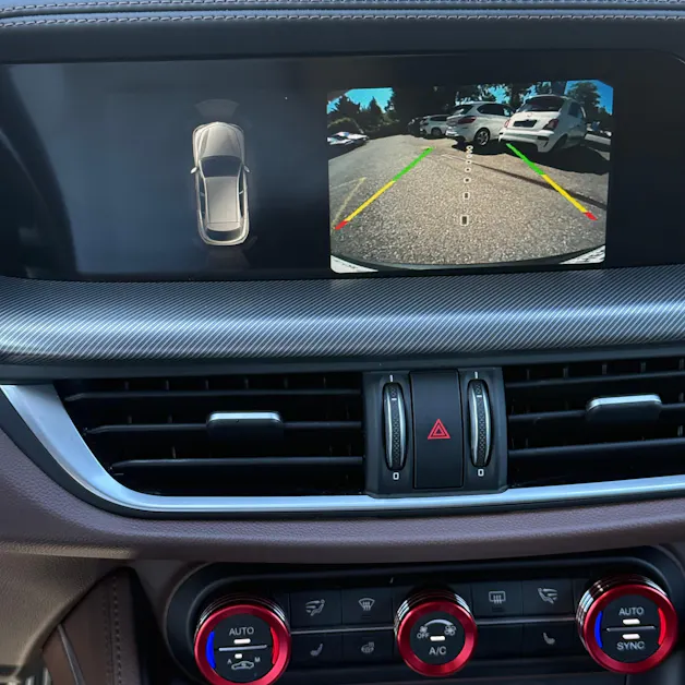 ALFA ROMEO Stelvio 2.0 Sport Q4 Automatic *PANORAMA-DACH - LEDER BRAUN - ROT MET - ANHÄNGERKUPPLUNG*