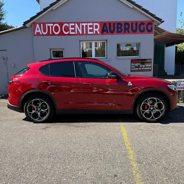 ALFA ROMEO Stelvio 2.0 Sport Q4 Automatic *PANORAMA-DACH - LEDER BRAUN - ROT MET - ANHÄNGERKUPPLUNG*