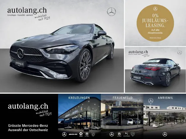MERCEDES-BENZ CLE 300 AMG Line 4Matic Cabriolet