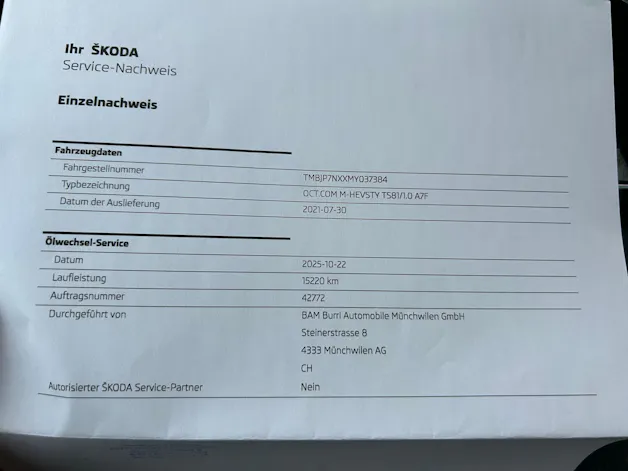 SKODA Octavia Combi 1.0 TSI mHEV DSG Ambition