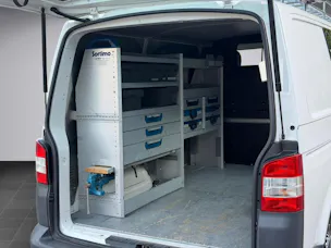 VW T5 2.0 TDI DSG * Sortimo * Nutzlast 1179kg * Klima * 3 Sitzer * Automat *