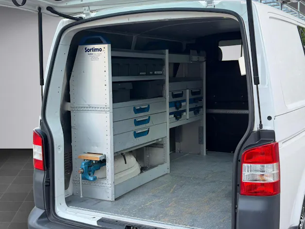 VW T5 2.0 TDI DSG * Sortimo * Nutzlast 1179kg * Klima * 3 Sitzer * Automat *