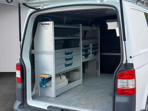 VW T5 2.0 TDI DSG * Sortimo * Nutzlast 1179kg * Klima * 3 Sitzer * Automat *