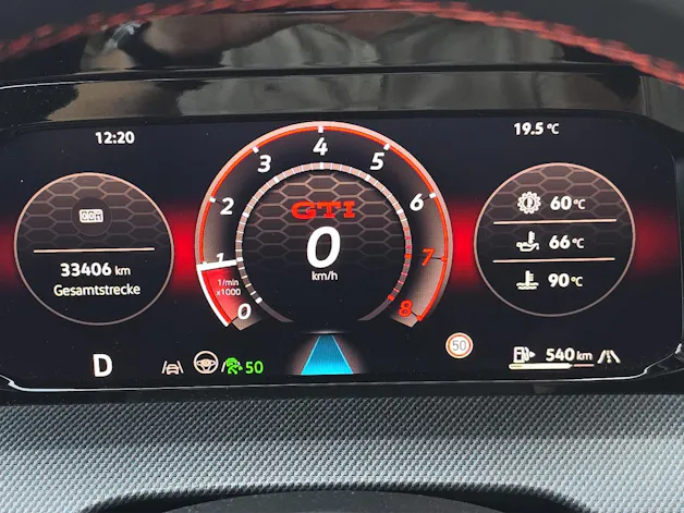 VW Golf VIII 2.0 TSI GTI DSG