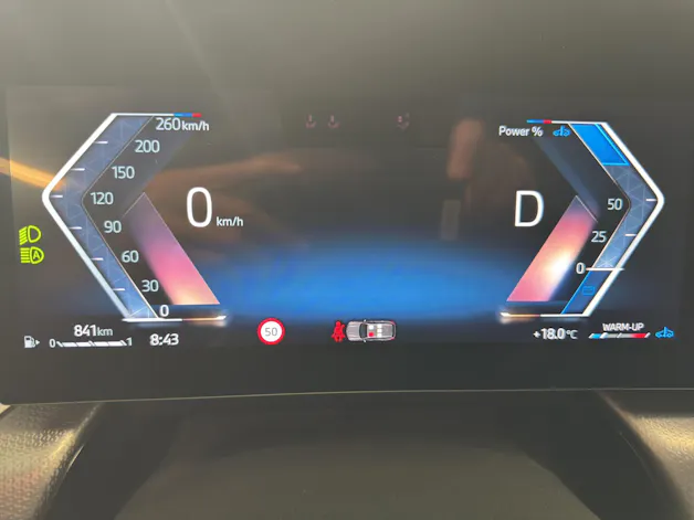 BMW X1 U11 20i sDrive paddles