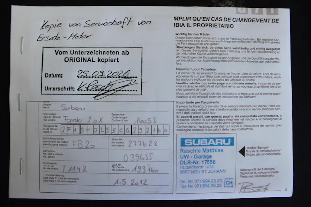 Subaru Forester Station 2.0 X Swiss