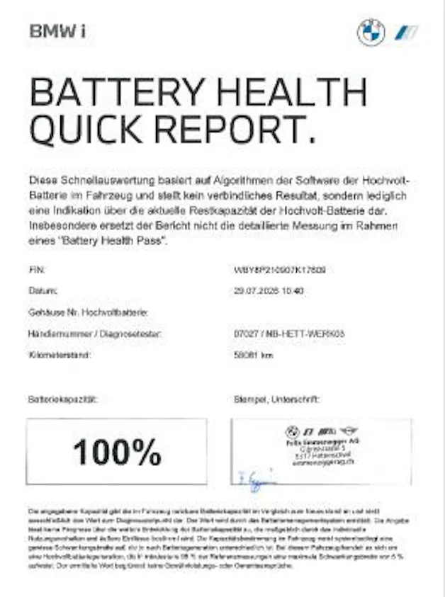 BMW i3 (120Ah) Fleet Edition