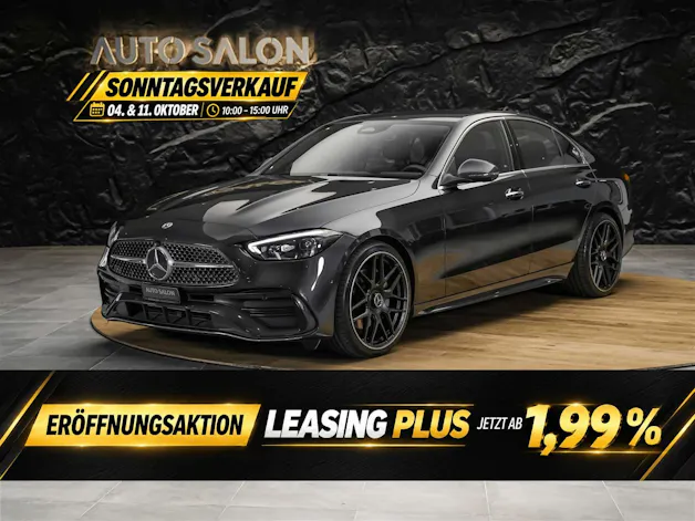 MERCEDES-BENZ C 300 d Limo AMG Premium *20" Felgen*Werksgarantie*DIGITAL LIGHT*360° Kamera*