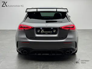 MERCEDES-BENZ A 35 AMG 4Matic Mountain Grey Magno Speedshift / 360° Kamera / Panoramadach / Burmester Sound / Keyless Go / AMG Sportsitze /