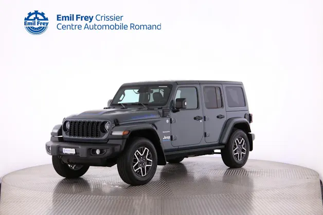 JEEP Wrangler 2.0 Turbo Sahara Black Kite Unlimited 4xe