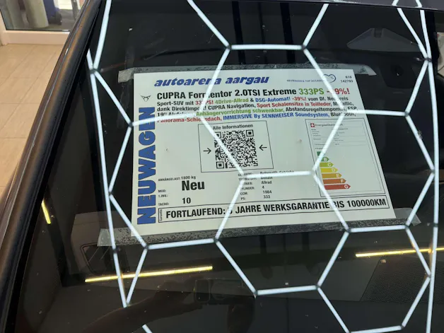 CUPRA Formentor 2.0TSi VZ 333PS 4Drive DSG-Automat