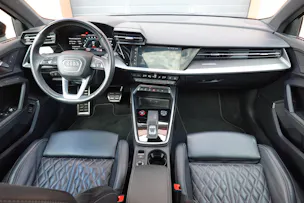 AUDI S3 Sportback 2.0 TFSI quattro S-tronic - "CH Auto * Toit Pano * Pack Technique + Aide Cond. * Cuir Nappa Rouge * Feu Matrix"
